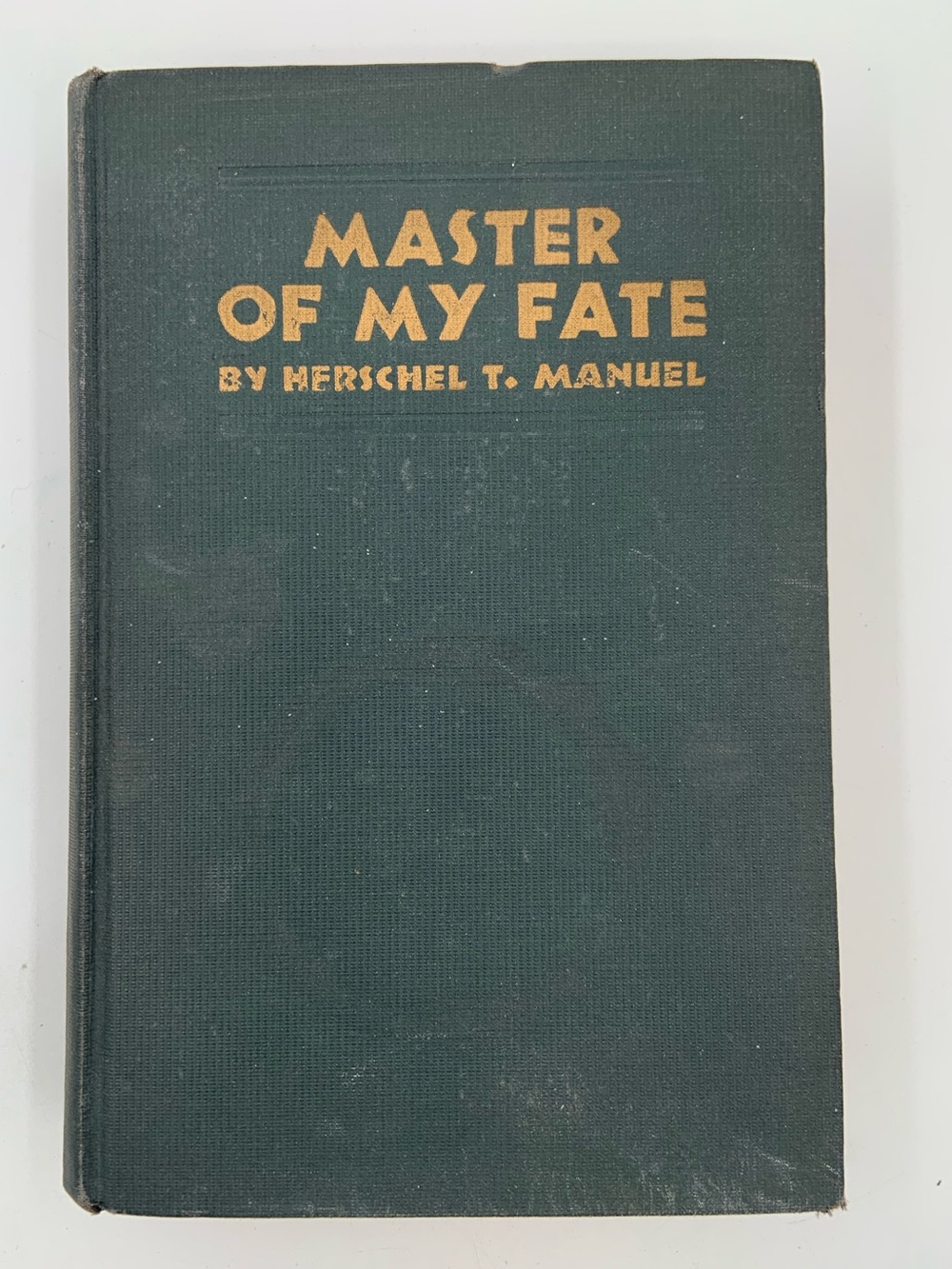 🌹New Listing🌹GUC Master of My Fate book- by Herschel T. Manuel